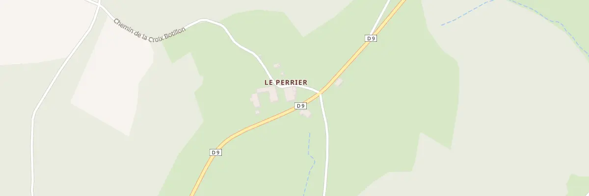 Plan du 1870 Rte de Saint Vincent à Thizy-les-Bourgs