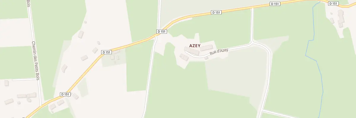 Plan du 2 Rue d’Azey à Dracy-Saint-Loup