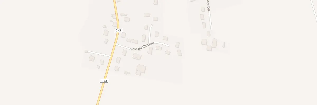 Plan du 4 Vc du Closeau à Briel-sur-Barse