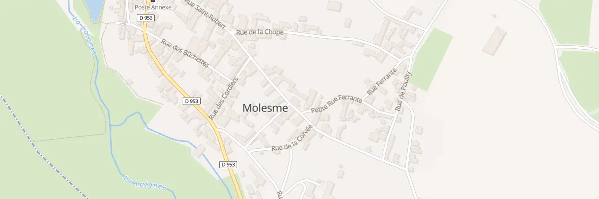 Plan du 42 Rue Saint Robert à Molesme