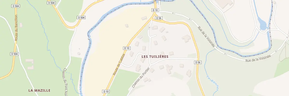 Plan du 217 Rue Edouard Choinaki à Ronno
