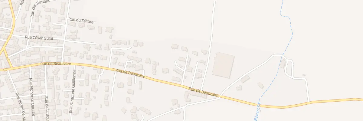 Plan du 47A Rue de Beaucaire à Générac