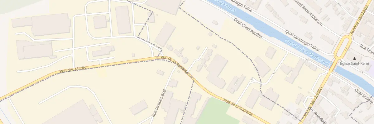 Plan du 36 Rue de la Sucrerie à Sault-lès-Rethel