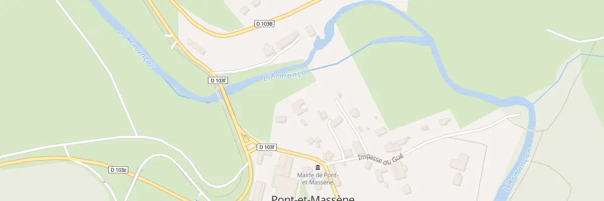 Plan du 3 Imp du Patis à Pont-et-Massène