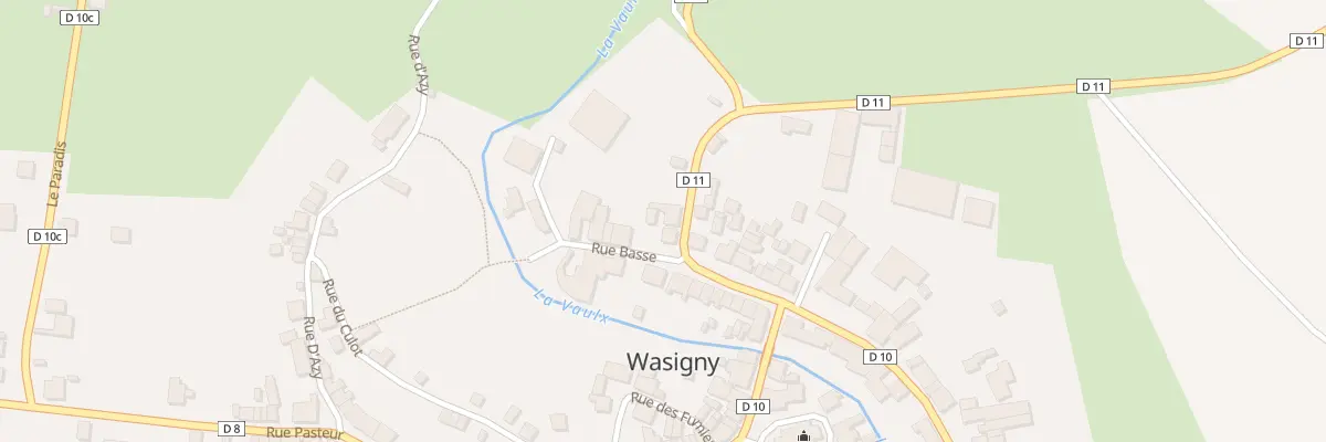 Plan du 35 Rue Anatole France à Wasigny