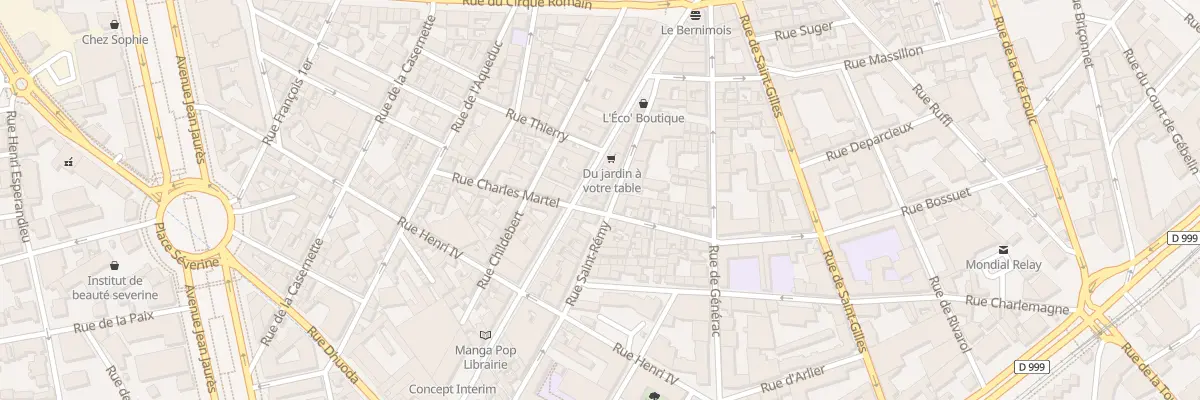 Plan du 49 Rue de la République à Nîmes