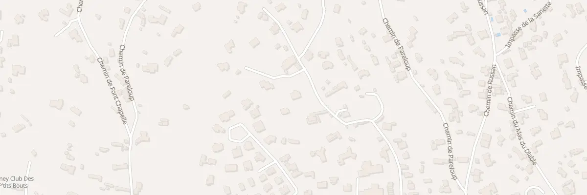 Plan du 365 Imp du Cade à Nîmes