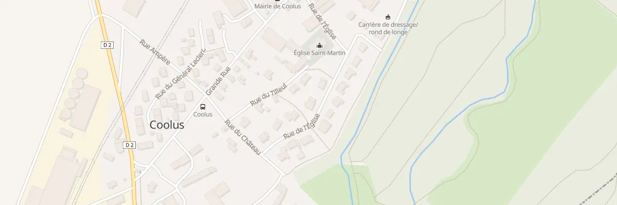 Plan du 4 Rue de l’Eglise à Coolus