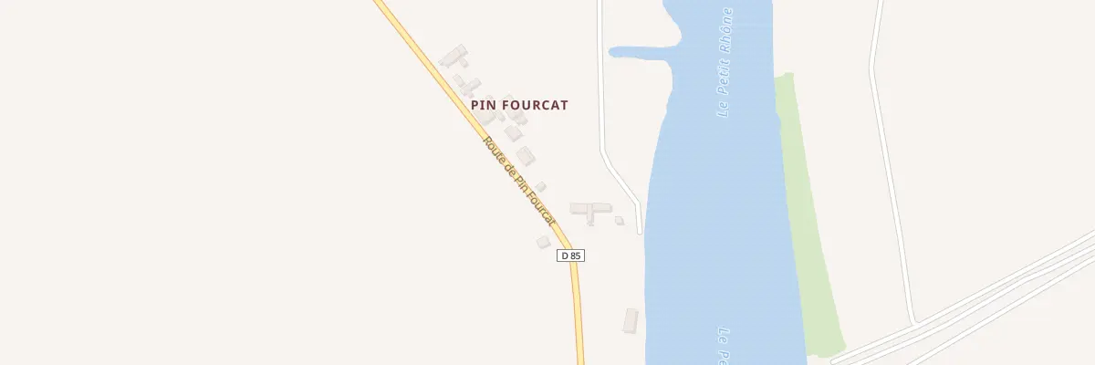 Plan du 221 Hameau de Pin Fourcat à Saintes-Maries-de-la-Mer