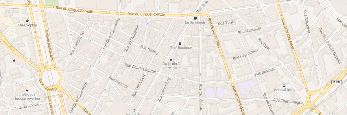Plan du 39 Rue de la République à Nîmes