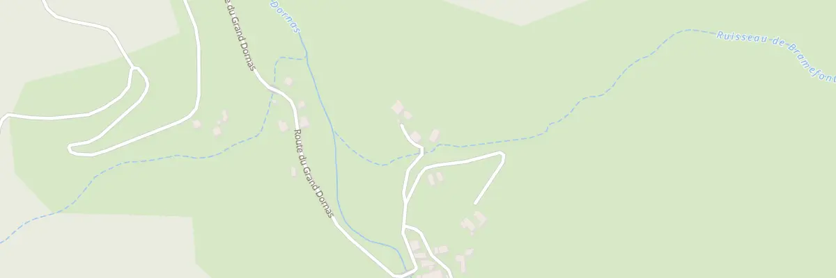 Plan du 5145 Grand Dornas à Dornas