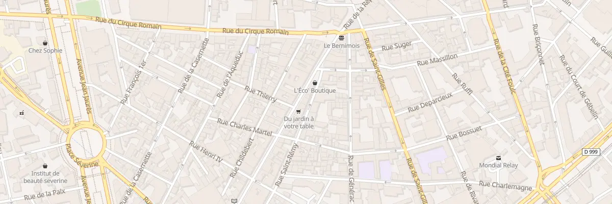 Plan du 4 Rue Saint-Rémy à Nîmes