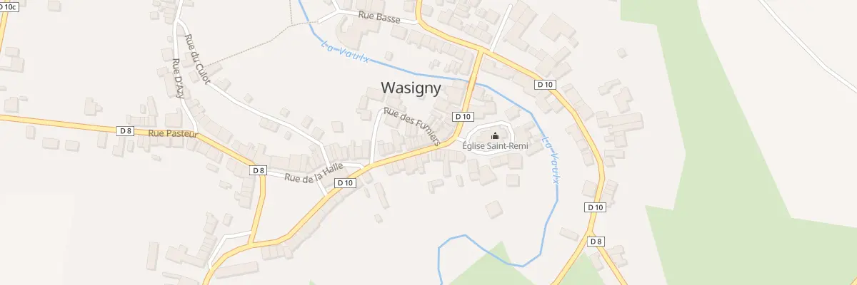 Plan du 2 Rue Jean Jaures à Wasigny