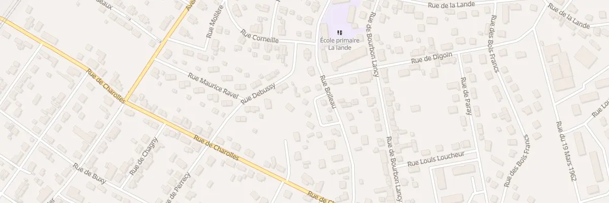 Plan du 4 Rue Niepce à Montceau-les-Mines