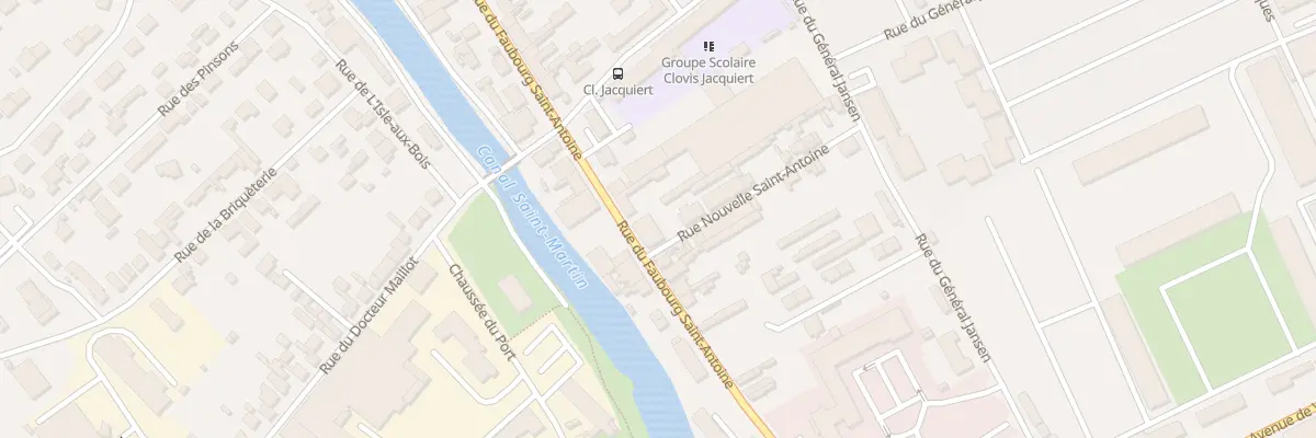 Plan du 50 Rue du Fbg Saint Antoine à Châlons-en-Champagne