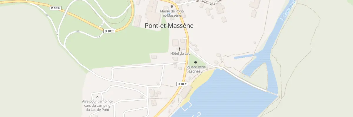 Plan du 12 Rue du Lac à Pont-et-Massène