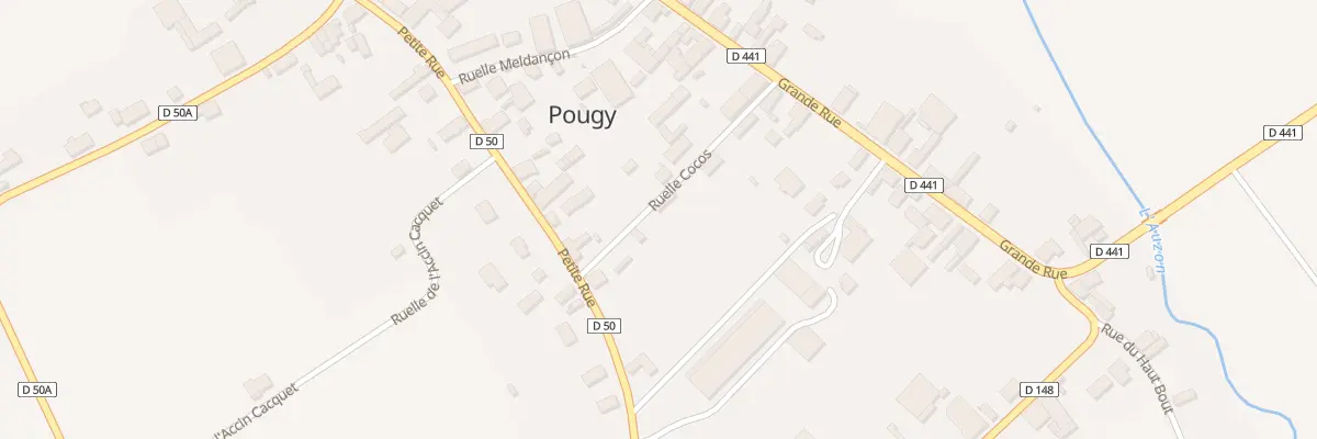Plan du 3 Rle Cocos à Pougy