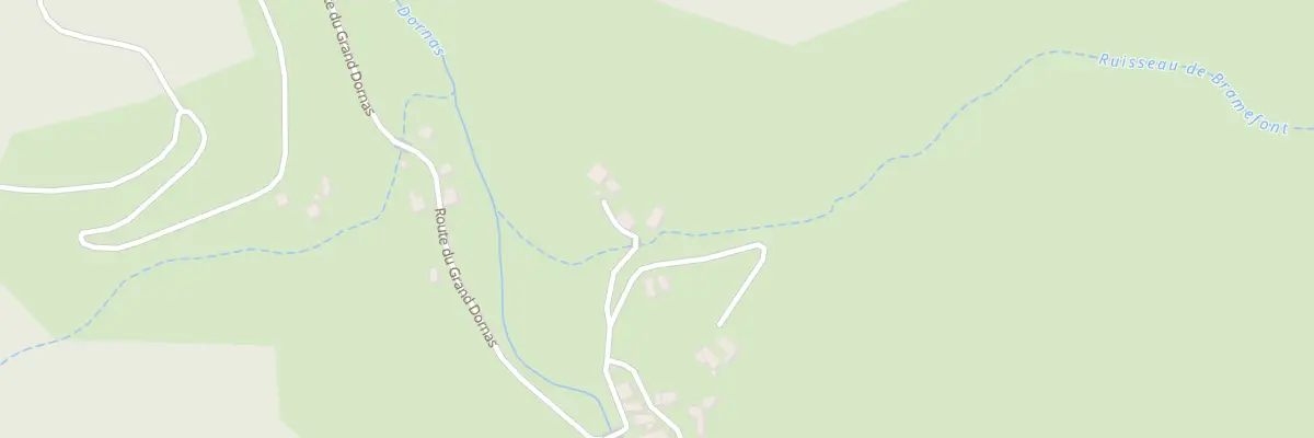 Plan du 5142 Grand Dornas à Dornas