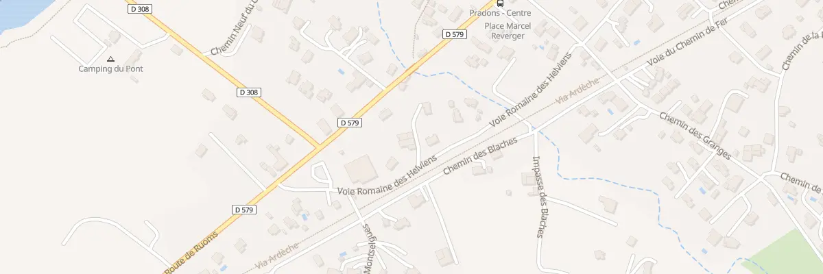 Plan du 5715 Imp du Rieu à Pradons