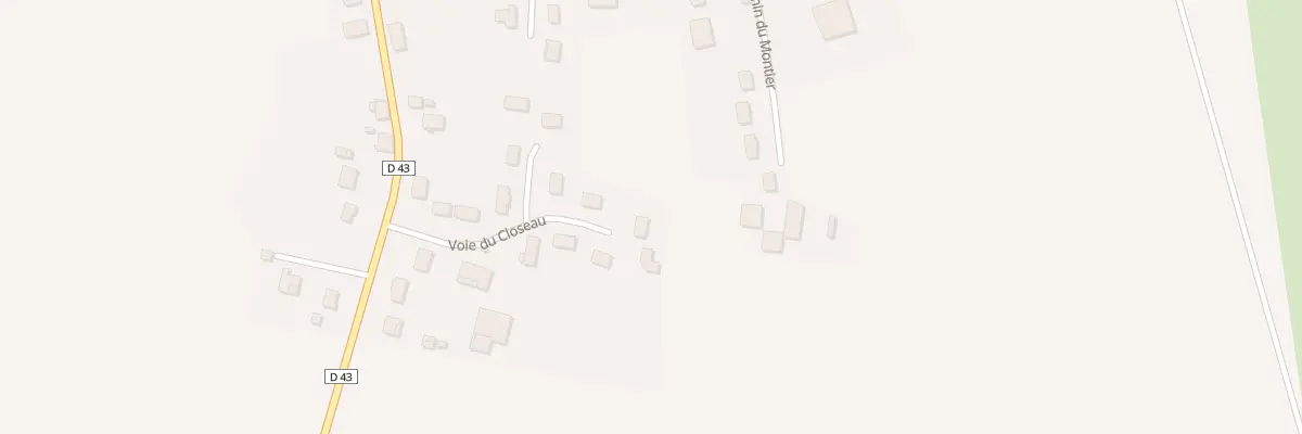 Plan du 10 Vc du Closeau à Briel-sur-Barse
