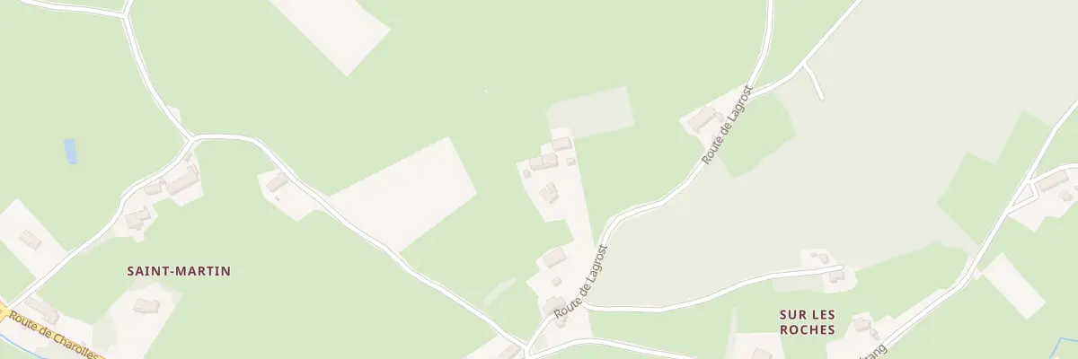 Plan du 469 Rte de Lagrost à Ozolles