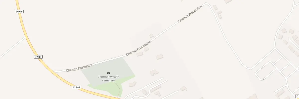 Plan du 4 Che de la Procession à Rethel