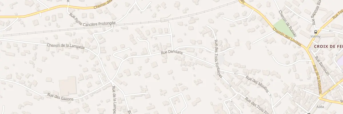 Plan du 11B Rue Demians à Nîmes