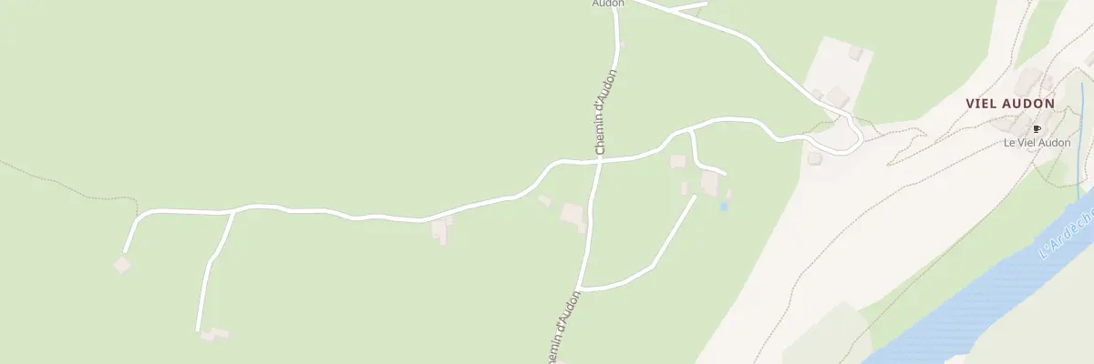 Plan du 6162 Labri à Balazuc