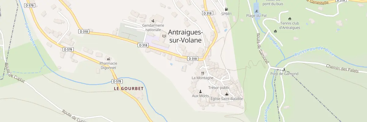 Plan du 5167 Le Village Antraigues à Vallées-d’Antraigues-Asperjoc