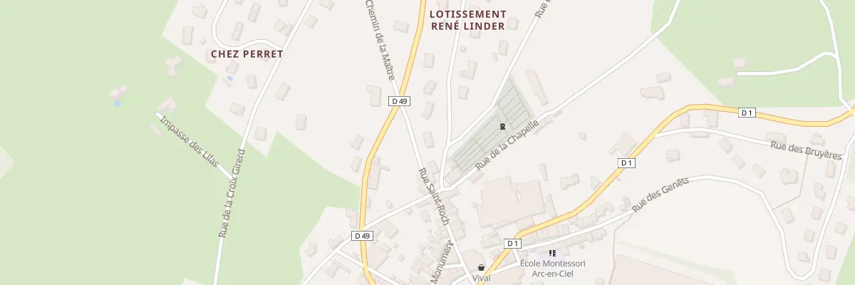 Plan du 5720 Rue Saint-Roch à Violay