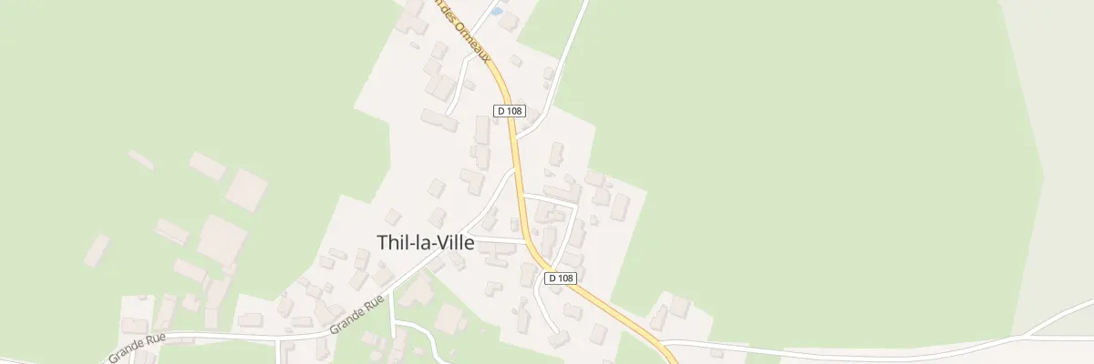 Plan du 29 Rte Départementale 108 (thil) à Nan-sous-Thil