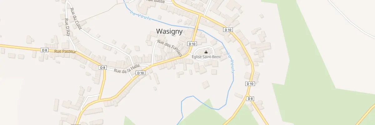 Plan du 9 Pl de la Republique à Wasigny