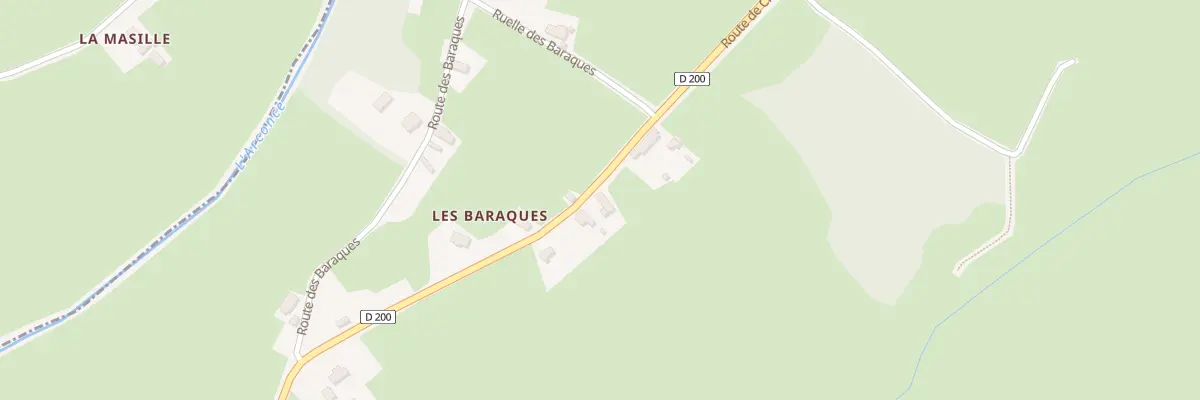 Plan du 5047 Les Baraques à Mornay