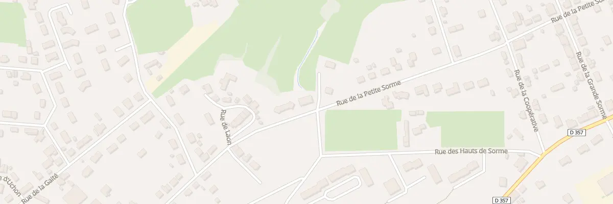 Plan du 28 Rue de Laon à Montceau-les-Mines