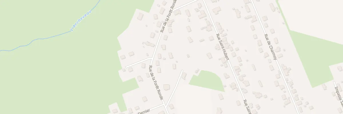 Plan du 328 Rue de la Forêt Ronde à Blanzy