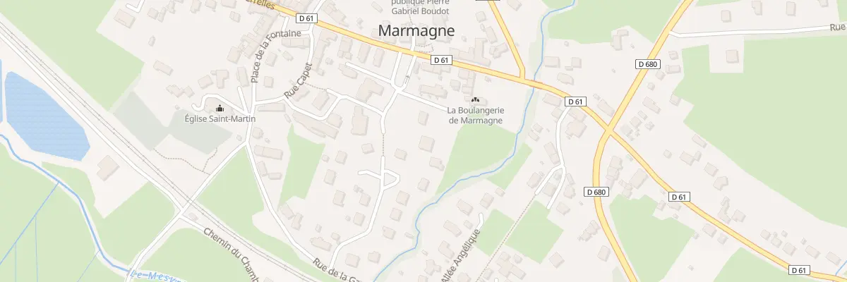 Plan du 5 Pl de la Mairie à Marmagne