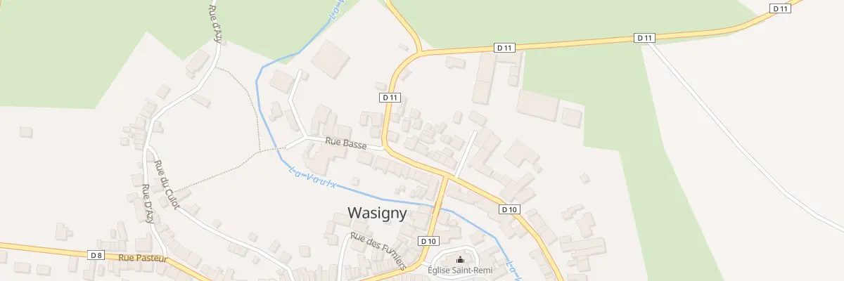 Plan du 34 Rue Anatole France à Wasigny