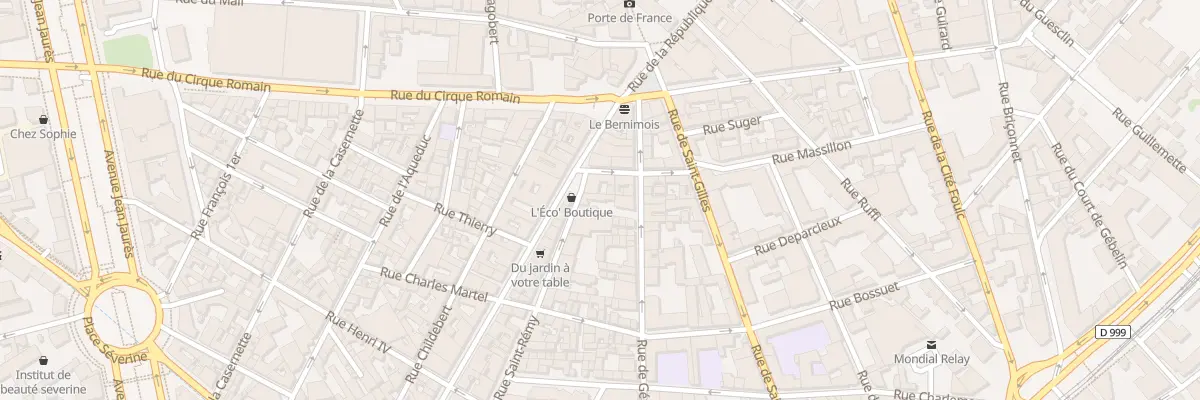 Plan du 3 Rue Saint-Rémy à Nîmes