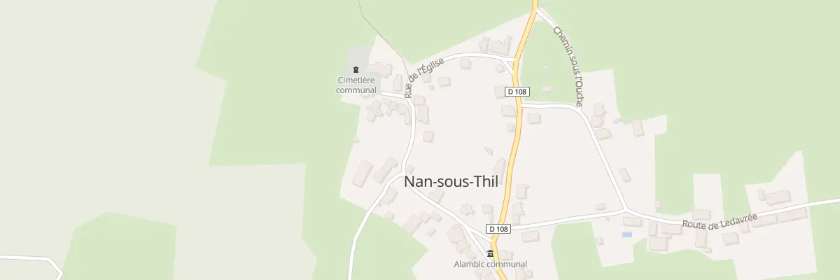 Plan du 5106 Le Village à Nan-sous-Thil