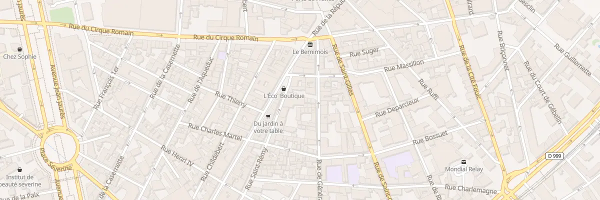 Plan du 5 Rue Saint-Rémy à Nîmes