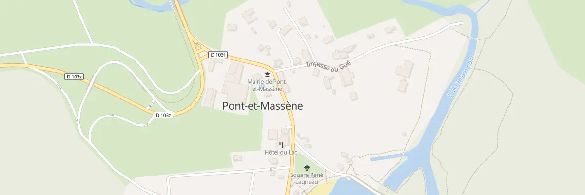 Plan du 7B Rue du Lac à Pont-et-Massène