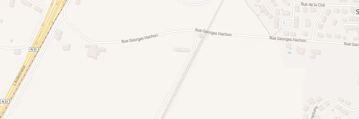 Plan du 5231A Dessous-Les-Vignes à Sault-lès-Rethel