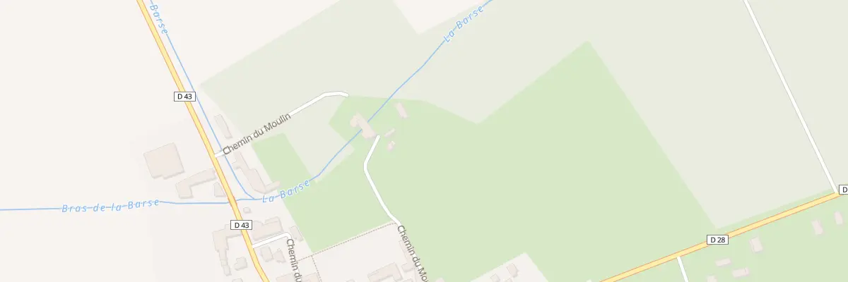 Plan du 1 Che du Moulin à Briel-sur-Barse