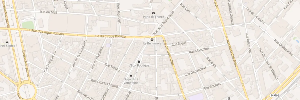 Plan du 31 Rue de la République à Nîmes