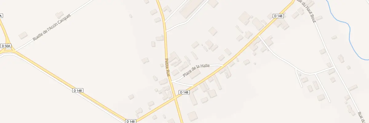 Plan du 8 Pl de la Halle à Pougy