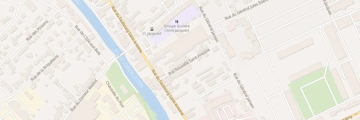 Plan du 3 Rue Nouvelle Saint-Antoine à Châlons-en-Champagne