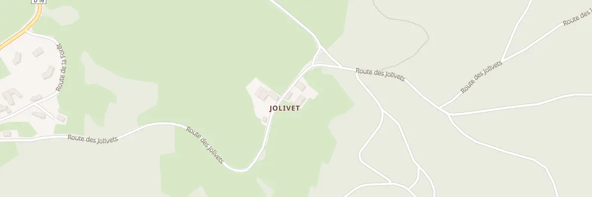 Plan du 1020 Rte des Jolivets à Chauffailles