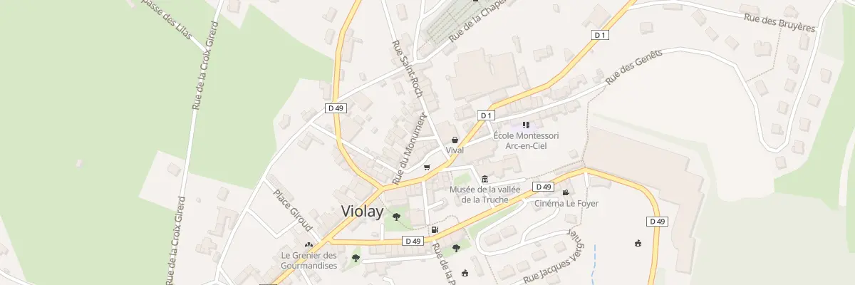 Plan du 5417 Rue Pâtissier à Violay