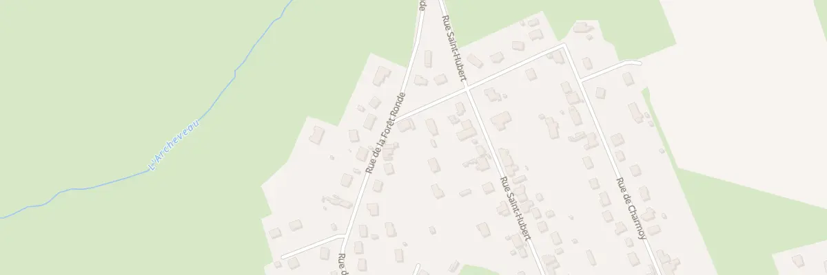 Plan du 460 Rue de la Forêt Ronde à Blanzy
