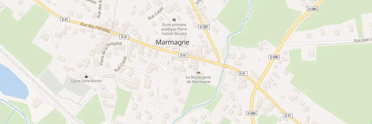 Plan du 21 Rue du Bourg à Marmagne
